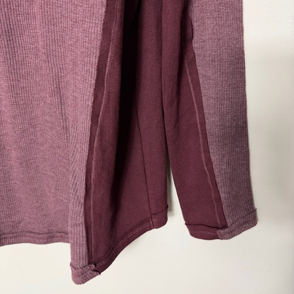 Sundance Waffle Knit Henley Thermal Tunic Long Sleeve Size Large 841 - Picture 11 of 12